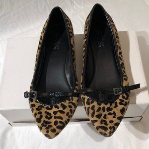 Kenneth Cole Reaction Leopard Flats